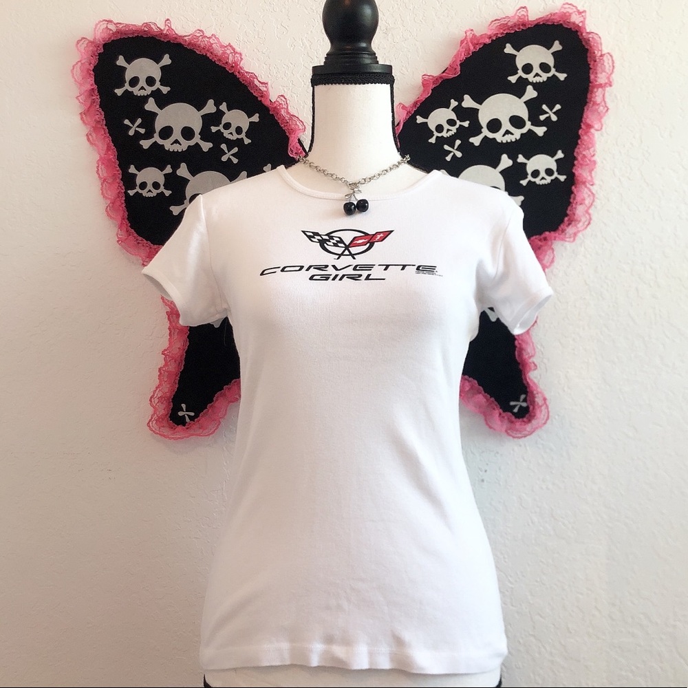 CORVETTE GIRL SMALL SHIRT